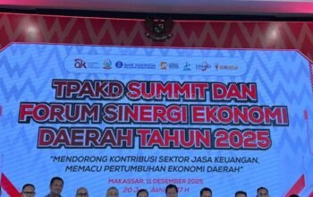 Wakil Ketua DPRD Provinsi Sulsel Hadiri Pembukaan TPAKD Summit dan Forum Sinergi Ekonomi Daerah