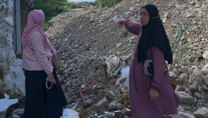 Pembangunan Jalan Inspeksi Tello Serampangan, Warga Laporkan Kontraktor ke Polda Sulsel