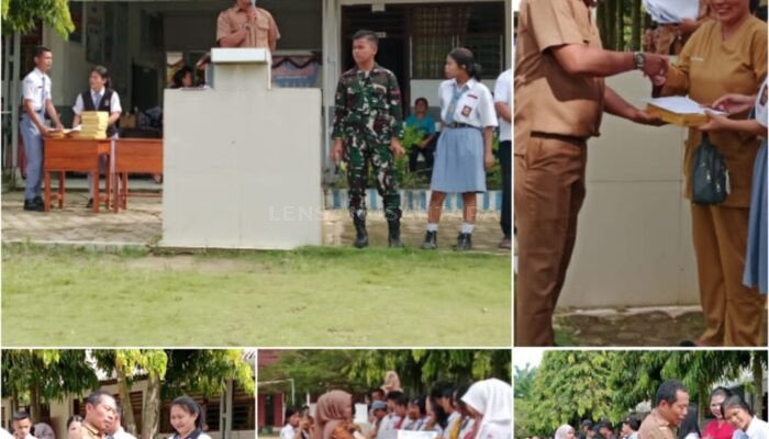 Apresiasi Kepala SMA Negeri 1 Manduamas Terhadap Prestasi Siswa pada Kegiatan Penerimaan Rapor