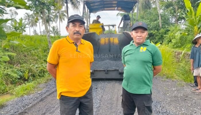Infrastruktur Jalan Desa Selodakon Mulus, PJ Kades Apresiasi Kebijakan Gus Bupati Jember