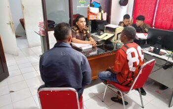 Polsek Rote Barat Daya Serahkan Tersangka dan Barang Bukti Kasus Kekerasan Terhadap Anak ke Kejaksaan