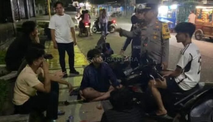 Polres Tapteng Gelar Patroli Gabungan Tiga Pilar, Tekan Angka Kriminalitas di Wilayah Hukum