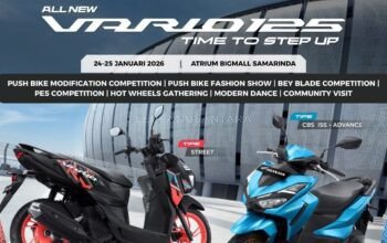 Step Up dengan Generasi Terbaru, All New Honda Vario 125 Siap Mengaspal di Kota Tepian Akhir Pekan Ini