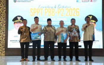 Jombang Luncurkan SPPT PBB-P2 2026: Pajak Turun, Pembangunan Meningkat