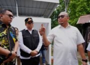 Andre Rosiade Tinjau Pembangunan 28 Unit Huntara di Guguak Malalo, Progres Capai 90 Persen