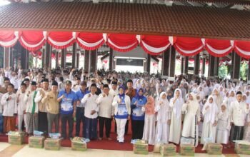 Peringati Hari Jadi ke-167, Pemkab Sidoarjo Gelar Doa Bersama 1.000 Anak Yatim di Pendopo Delta Wibawa