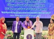 Ketua DPRD Sulsel Hadiri Pelantikan PDGI Sulselbar, Ungkap Peran Penting Dentis