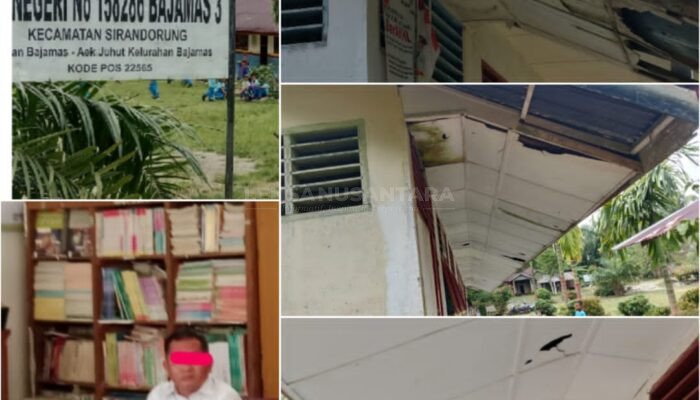 Dugaan Tipikor Dana BOS SDN 158286 Bajamas 3 Tapanuli Tengah Menguat, Media Dihadang Oknum Guru Saat Konfirmasi