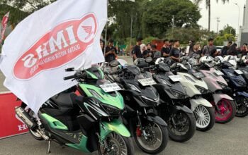 Kuatkan Solidaritas Riders Vario 125 Kota Tepian Lewat Vario Night Ride