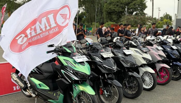 Kuatkan Solidaritas Riders Vario 125 Kota Tepian Lewat Vario Night Ride