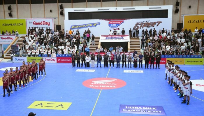 Sinergitas Astra Motor Kalimantan Timur 2 Dukung Olahraga Basket Pelajar Lewat Opening Party Honda DBL