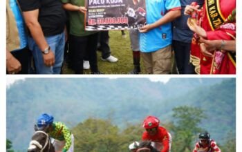 Pacu Kuda Wirabraja Sukses Digelar, Kuda Emmera Juarai Derby 1.600 Meter