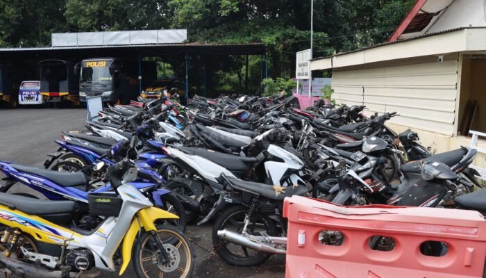 Kehilangan Motor atau Pernah Terjaring Razia, Bisa Cek di Polres Pamekasan Mungkin Ada Milik Anda