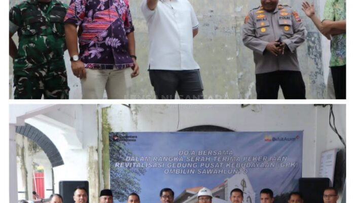 PT Bukit Asam Tbk Mulai Revitalisasi Gedung Pusat Kebudayaan Ombilin, Nilai Kontrak Rp22,5 Miliar