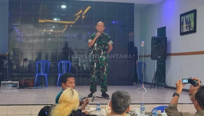 Secangkir Kopi Morning Condromowo 43, Danyonif 509 Perkuat Soliditas Bersama Mitra Media Merah Putih