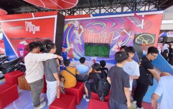 Dukung Semangat Kreativitas Gen Z, Kolaborasi BeAT x DanDanDan Hadir Warnai Honda DBL East Kalimantan