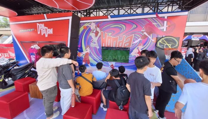 Dukung Semangat Kreativitas Gen Z, Kolaborasi BeAT x DanDanDan Hadir Warnai Honda DBL East Kalimantan