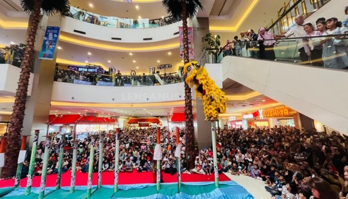 Festival Lunar Luck & Love Semarakkan Imlek 2025 di Tangcity Mall Tangerang