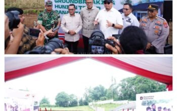 Groundbreaking Huntap Danantara di Rambatan, Dony Oskaria: Simbol Kebangkitan Ekonomi dan Mental Masyarakat Sumbar