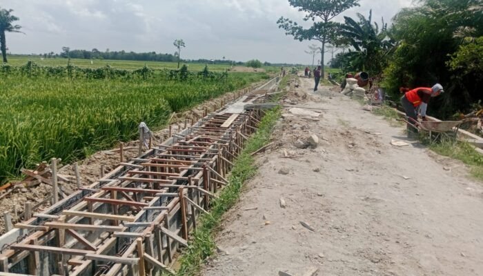 LSM PIKAD Soroti Proyek Irigasi PT. WiKa Persero Tbk di Rawang Lama Asahan