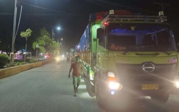 Tindak Tegas Dishub, Truk Batu Bara Gagal Melewati Wilayah Kota Lubuklinggau