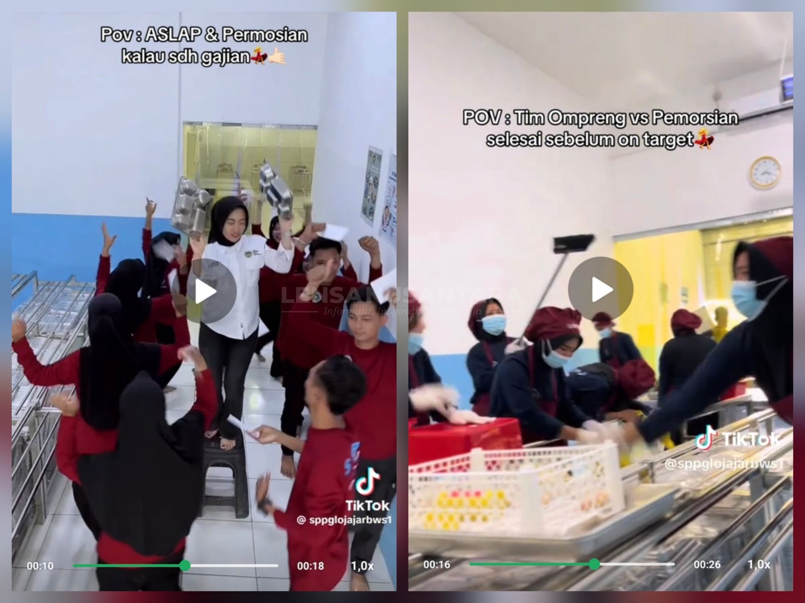 Potongan Video Postingan SPPG Lojajar Bondowoso