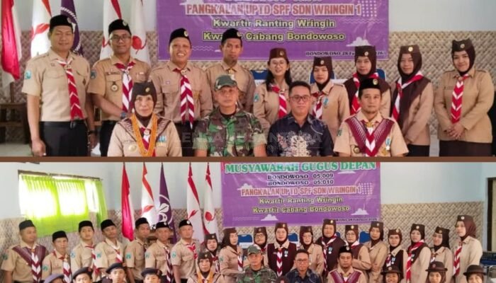 Perkuat Tata Kelola Organisasi, Gerakan Pramuka SDN Wringin 1 Bondowoso Gelar Musyawarah Gugus Depan 2026