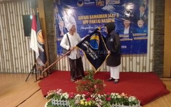 Pataka Ormas Nasional Demokrat Dikembalikan, Mosi Tak Percaya Menguat Saat Safari Ramadan DPP NasDem di Jember