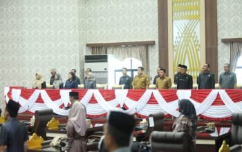 Pemkab Pringsewu Sampaikan Jawaban Fraksi DPRD Soal Perubahan SOTK
