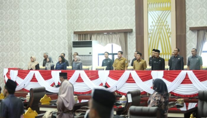 Pemkab Pringsewu Sampaikan Jawaban Fraksi DPRD Soal Perubahan SOTK