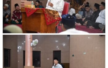 Wali Kota Riyanda Dampingi Gubernur Mahyeldi Safari Ramadhan di Masjid Agung Nurul Islam, Bantuan Capai Puluhan Juta Rupiah