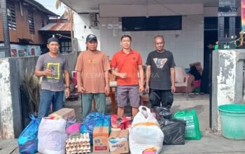 Komunitas Kerukunan Pemuda Desa Dwitiro Salurkan Bantuan untuk Korban Kebakaran di Terang -Terang Bulukumba