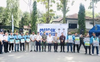 Mudik Gratis, 4 Bus Antar Pemudik Purwakarta ke Semarang dan Purwokerto