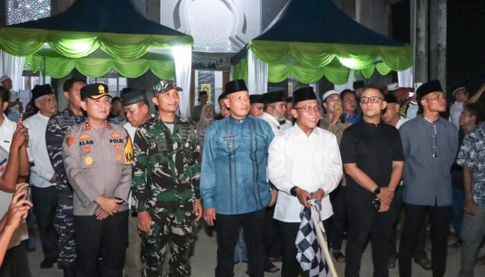 Pastikan Keamanan Malam Takbiran, Polres Tapanuli Tengah Kerahkan 83 Personel Pengamanan