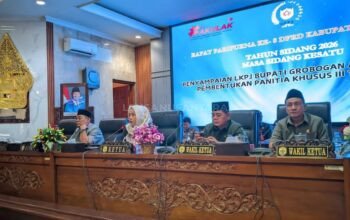 DPRD Grobogan Gelar Rapat Paripurna ke-8 Dengan Agenda Penyampaian LKPJ Bupati Akhir TA 2025