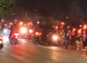 Ribuan Masyarakat di Banjarnegara Turun ke Jalanan Menyambut Malam Lebaran 1 Syawal 1447 H