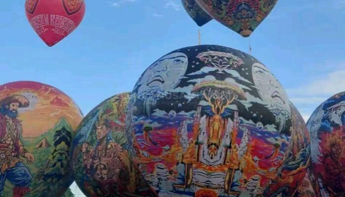 Final Festival Mudik Balon Udara 2026, Alun-alun Wonosobo Berubah Menjadi Lautan Manusia
