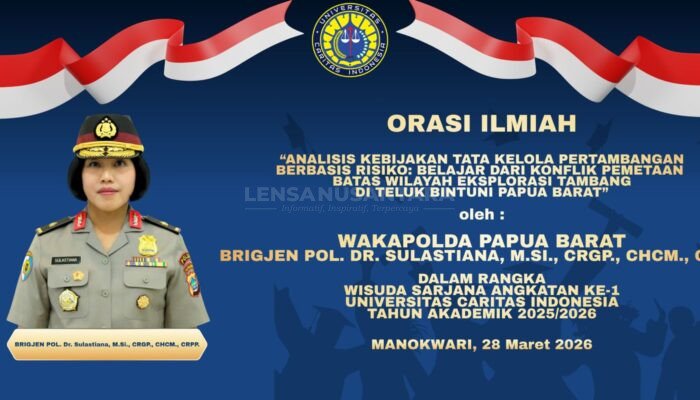 Tambang Melimpah, Wakapolda Papua Barat Soroti Kesejahteraan Rakyat