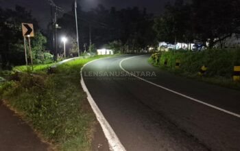 Tumpahan Solar di Jalan Kawah Ijen Bondowoso Kembali Terjadi, Pengguna Jalan Diminta Waspada