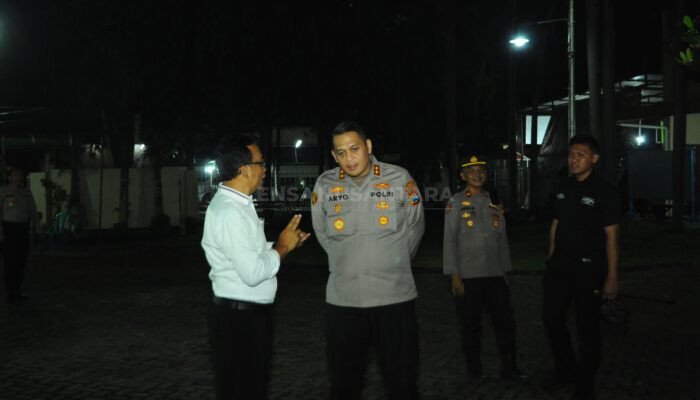 Kapolres Bondowoso Cek Langsung Kesiapan Perayaan Hari Raya Paskah