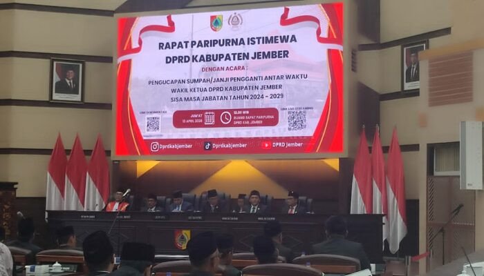 PAW Wakil Ketua DPRD Jember Disahkan, Gus Fawait Harap Sinergi Eksekutif-Legislatif Makin Kuat