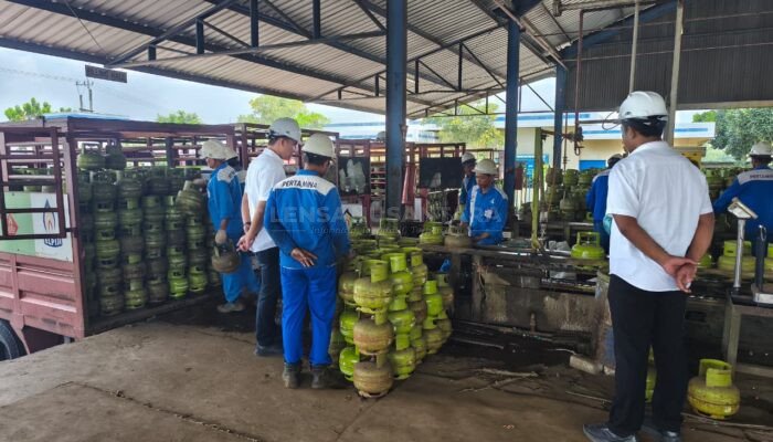 Cegah Penyalahgunaan LPG 3 Kg di Jombang, Polisi Sidak SPBE