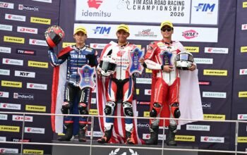Aksi Kencang Pebalap Astra Honda Taklukkan Podium ARRC Sepang
