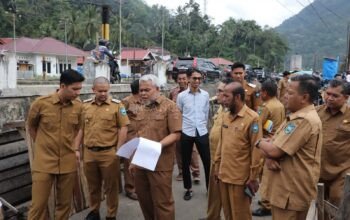 Wali Kota dan Wakil Wali Kota Sawahlunto Tinjau Kondisi Pasar, Fokus Perbaikan Infrastruktur dan Kenyamanan Pedagang