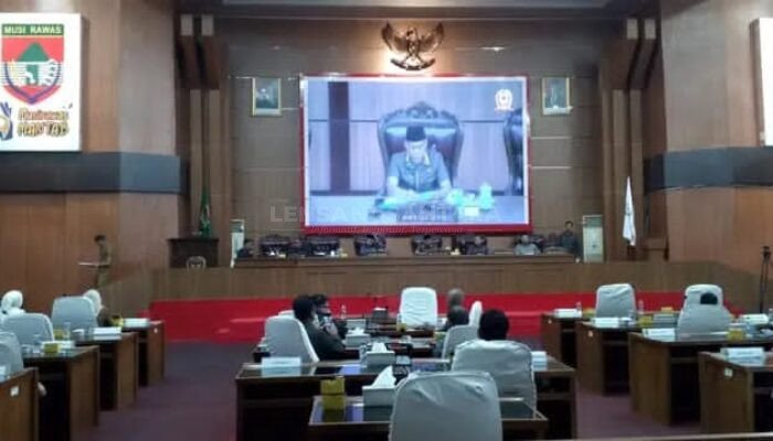 DPRD Musi Rawas Gelar Paripurna Penyampaian Nota Pengantar LKPJ Bupati Tahun Anggaran 2025