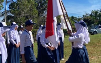 Pelantikan Ketua OSIS SMPN 36 PKLK Kabupaten Kaur Periode 2026/2027