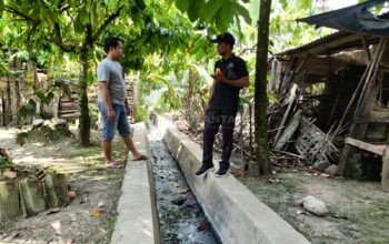 Warga Keluhkan Limbah Dapur MBG, Pihak SPPG Sebut Drainase Desa Sudimoro Tanggamus Salah Kontruksi