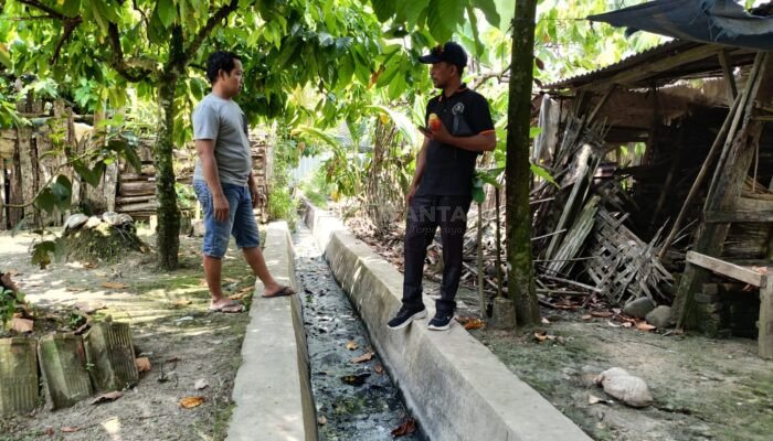 Warga Keluhkan Limbah Dapur MBG, Pihak SPPG Sebut Drainase Desa Sudimoro Tanggamus Salah Kontruksi