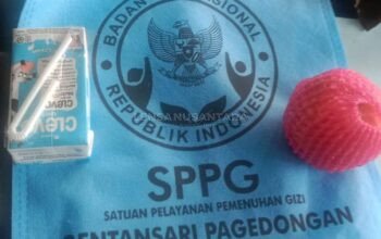 Menu MBG Tuai Sorotan, SPPG Gentansari Banjarnegara Sajikan Apel dan Susu