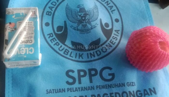 Menu MBG Tuai Sorotan, SPPG Gentansari Banjarnegara Sajikan Apel dan Susu